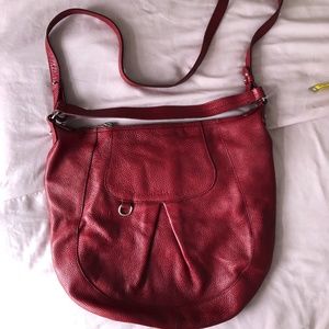 Furla Red Leather Handbag